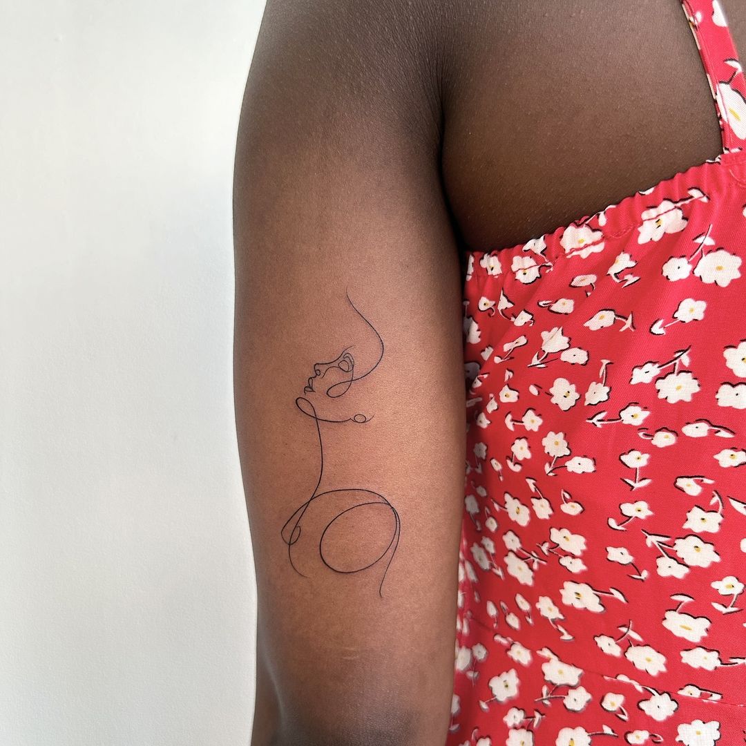 MOB Tattoo fineline 7