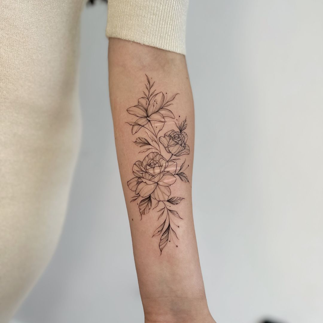 MOB Tattoo fineline 6